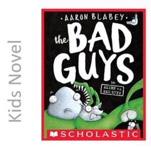 Scholastic The Bad Guys Kids Novel - Black and Green